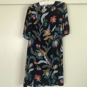 Maje silk floral dress